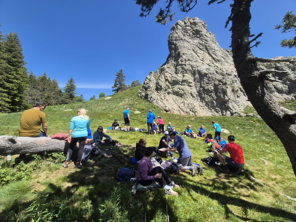 Une pause pique nique bien méritée